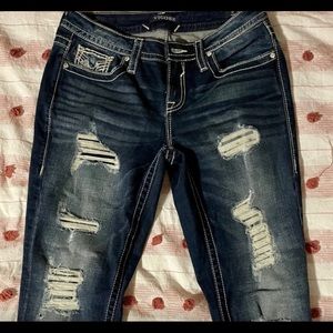 NWOT Vigoss Skinny Heritage Cut/Size8/Length 30